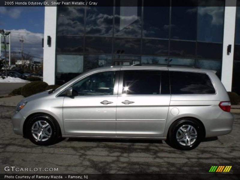 Silver Pearl Metallic / Gray 2005 Honda Odyssey EX
