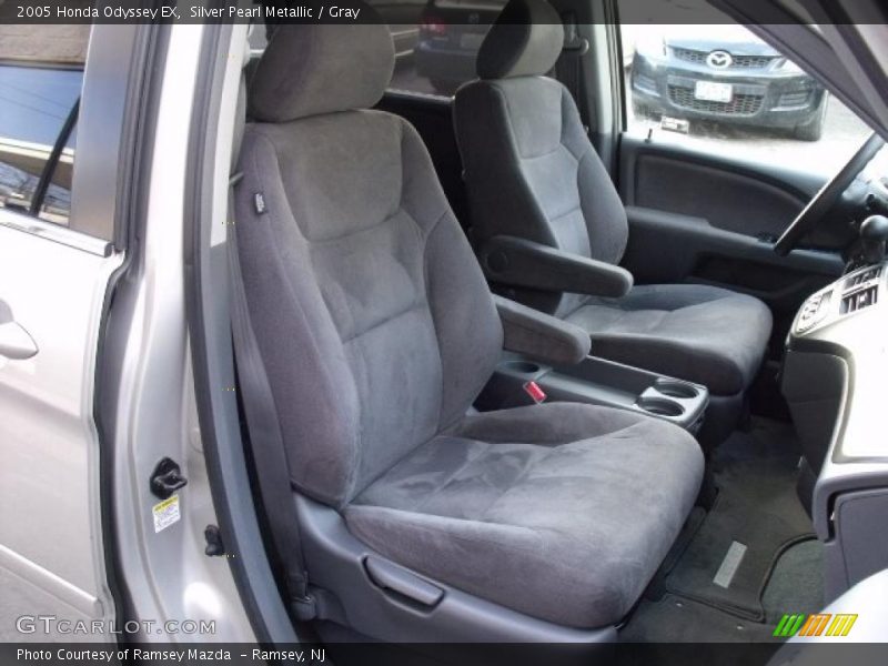 Silver Pearl Metallic / Gray 2005 Honda Odyssey EX
