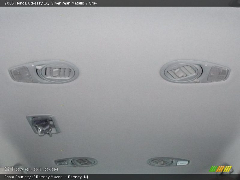 Silver Pearl Metallic / Gray 2005 Honda Odyssey EX