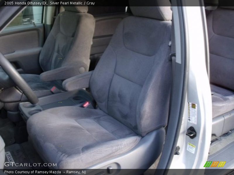 Silver Pearl Metallic / Gray 2005 Honda Odyssey EX