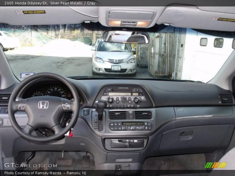 Silver Pearl Metallic / Gray 2005 Honda Odyssey EX