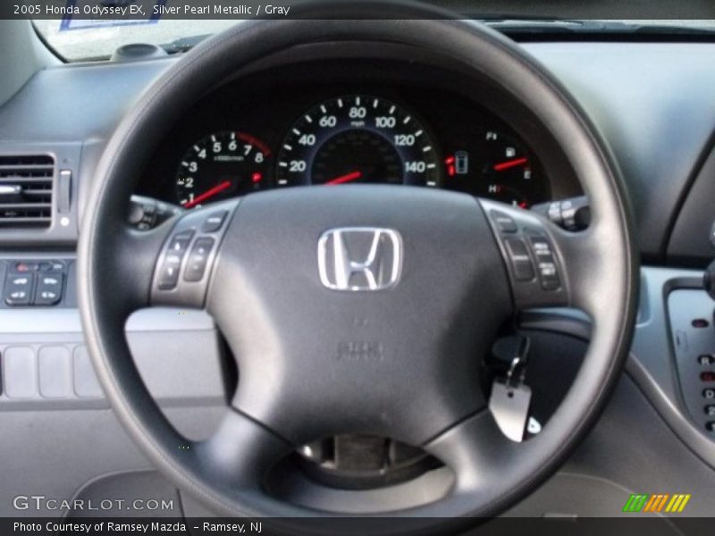 Silver Pearl Metallic / Gray 2005 Honda Odyssey EX