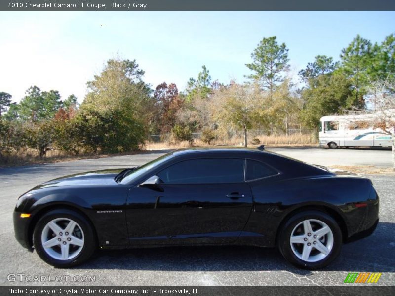 Black / Gray 2010 Chevrolet Camaro LT Coupe
