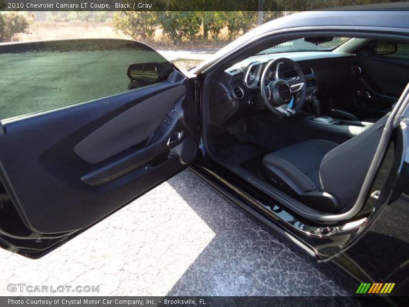 Black / Gray 2010 Chevrolet Camaro LT Coupe