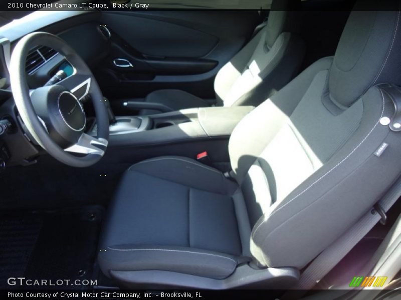 Black / Gray 2010 Chevrolet Camaro LT Coupe