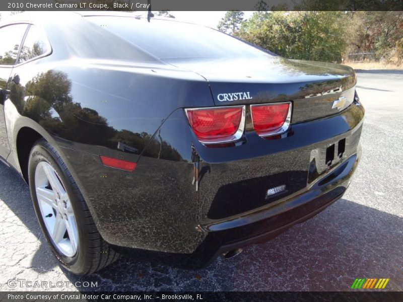 Black / Gray 2010 Chevrolet Camaro LT Coupe