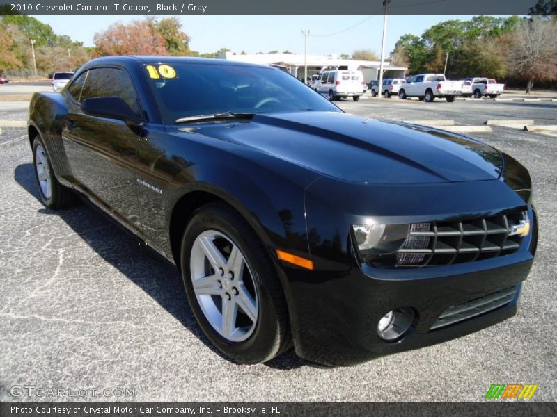 Black / Gray 2010 Chevrolet Camaro LT Coupe