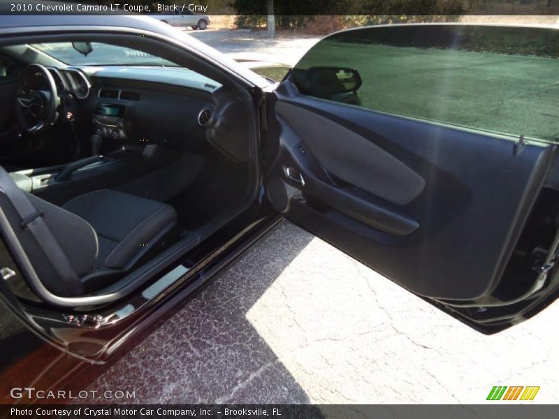 Black / Gray 2010 Chevrolet Camaro LT Coupe