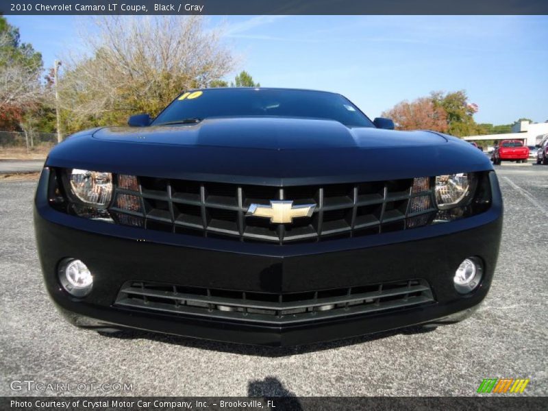 Black / Gray 2010 Chevrolet Camaro LT Coupe