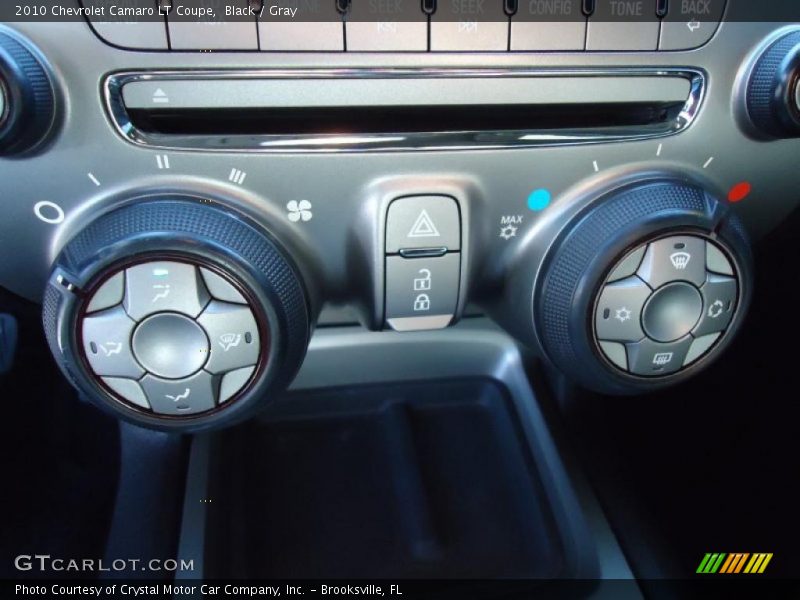 Black / Gray 2010 Chevrolet Camaro LT Coupe