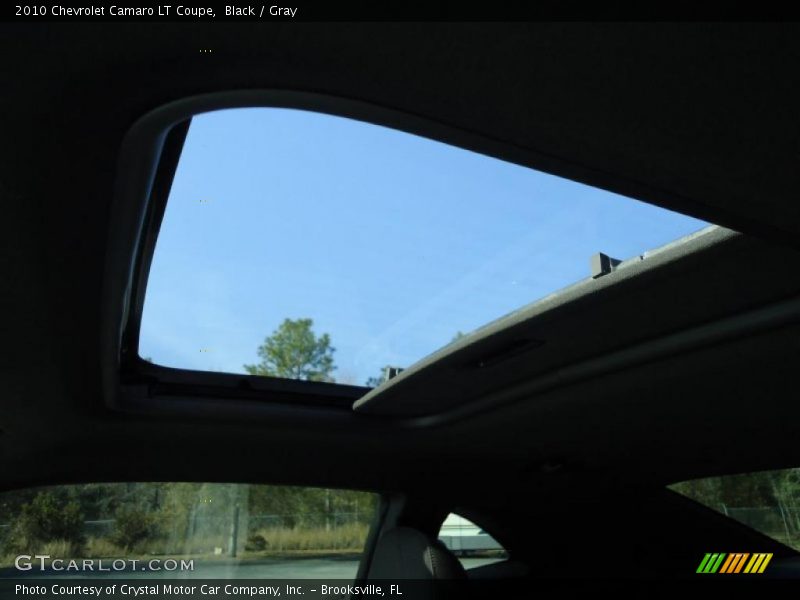 Black / Gray 2010 Chevrolet Camaro LT Coupe