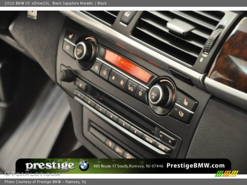 Black Sapphire Metallic / Black 2010 BMW X5 xDrive30i