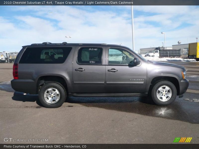 Taupe Gray Metallic / Light Cashmere/Dark Cashmere 2010 Chevrolet Suburban LT 4x4