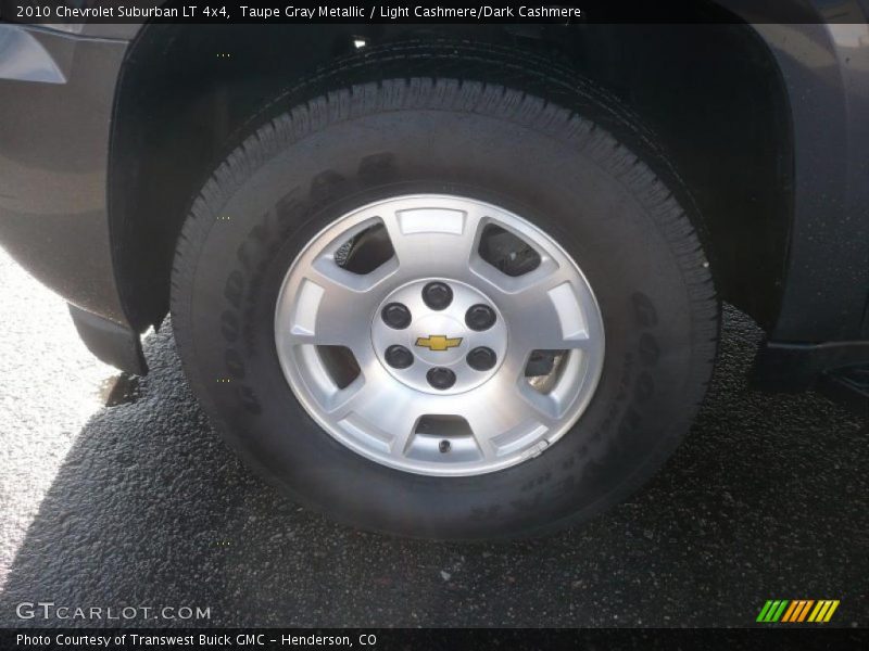 Taupe Gray Metallic / Light Cashmere/Dark Cashmere 2010 Chevrolet Suburban LT 4x4