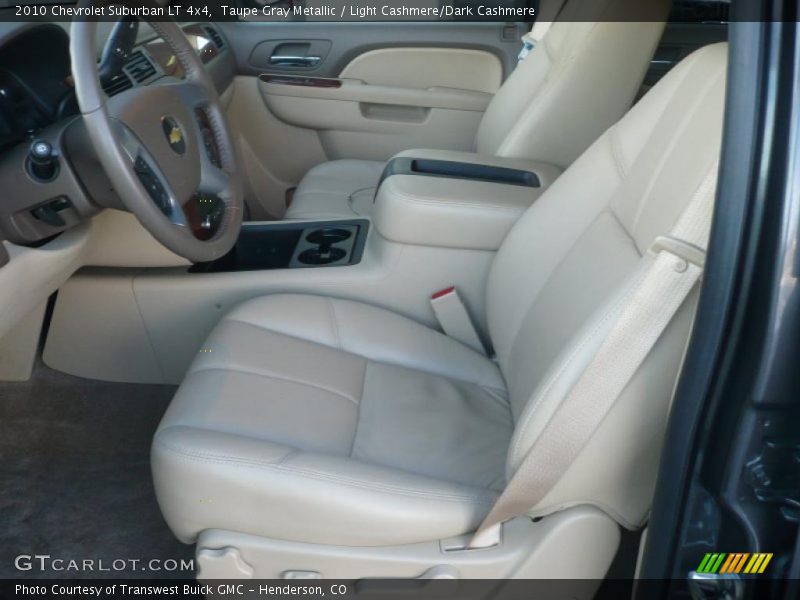 Taupe Gray Metallic / Light Cashmere/Dark Cashmere 2010 Chevrolet Suburban LT 4x4