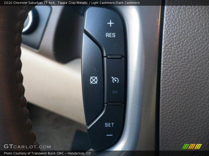 Taupe Gray Metallic / Light Cashmere/Dark Cashmere 2010 Chevrolet Suburban LT 4x4