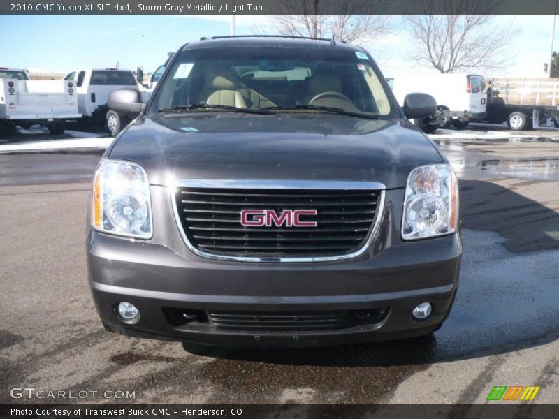Storm Gray Metallic / Light Tan 2010 GMC Yukon XL SLT 4x4