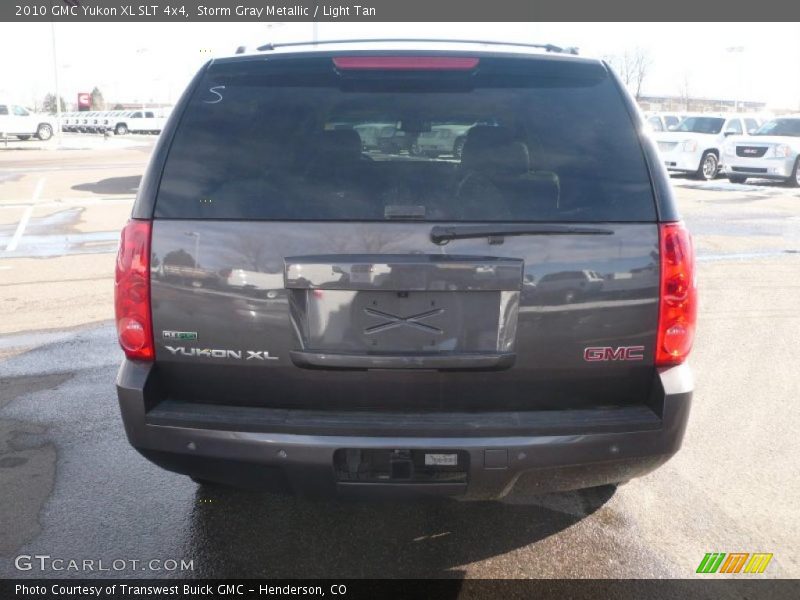 Storm Gray Metallic / Light Tan 2010 GMC Yukon XL SLT 4x4