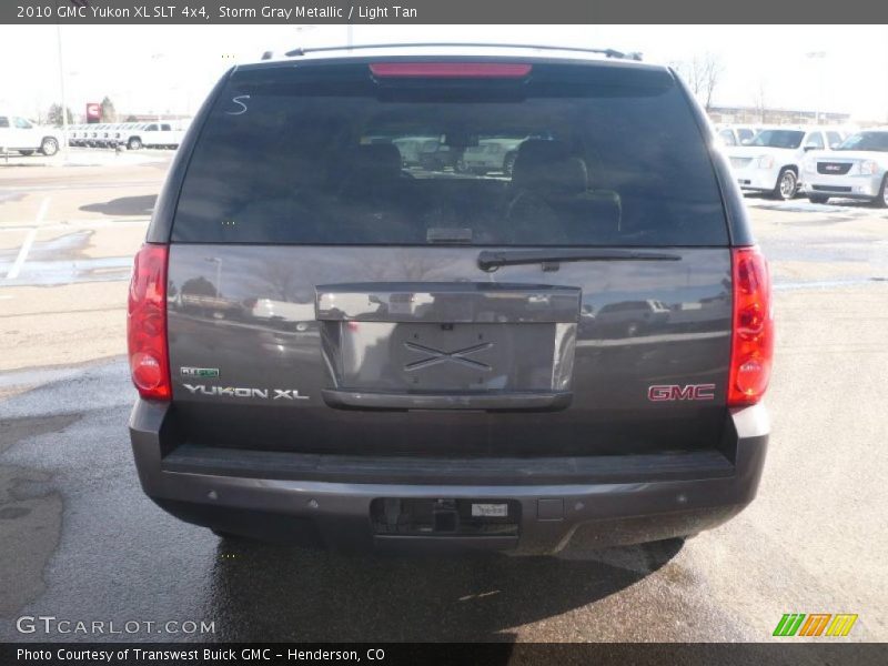 Storm Gray Metallic / Light Tan 2010 GMC Yukon XL SLT 4x4