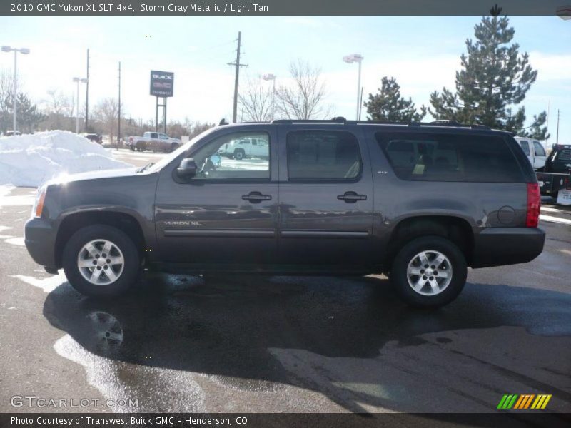 Storm Gray Metallic / Light Tan 2010 GMC Yukon XL SLT 4x4