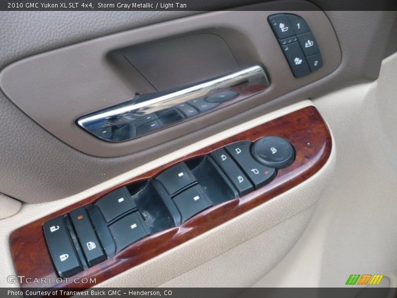 Storm Gray Metallic / Light Tan 2010 GMC Yukon XL SLT 4x4