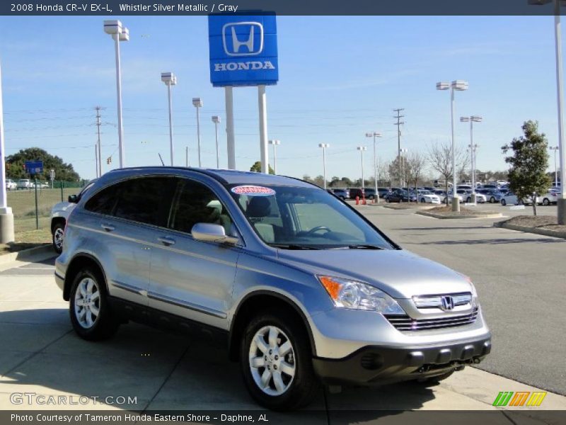 Whistler Silver Metallic / Gray 2008 Honda CR-V EX-L