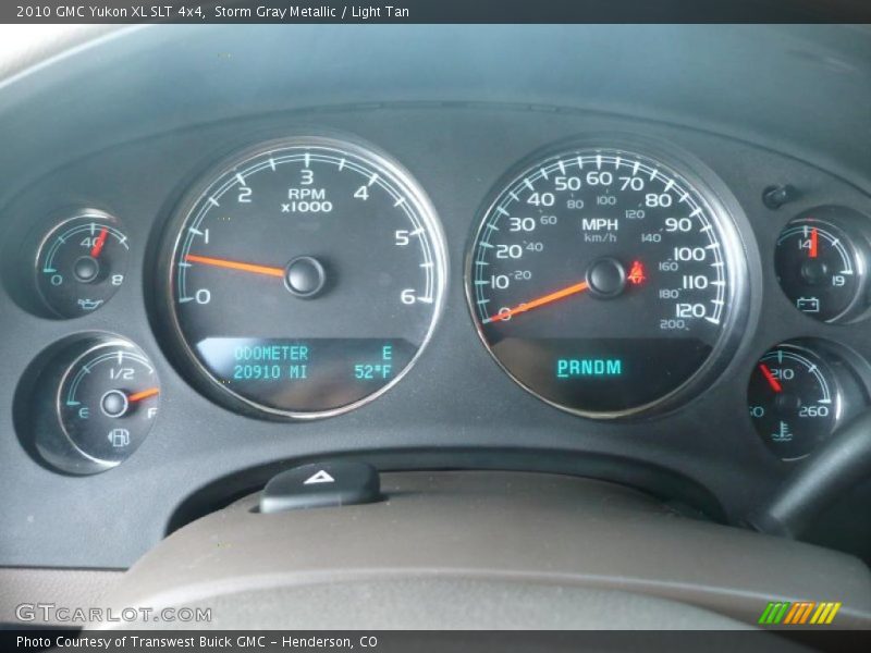 Storm Gray Metallic / Light Tan 2010 GMC Yukon XL SLT 4x4