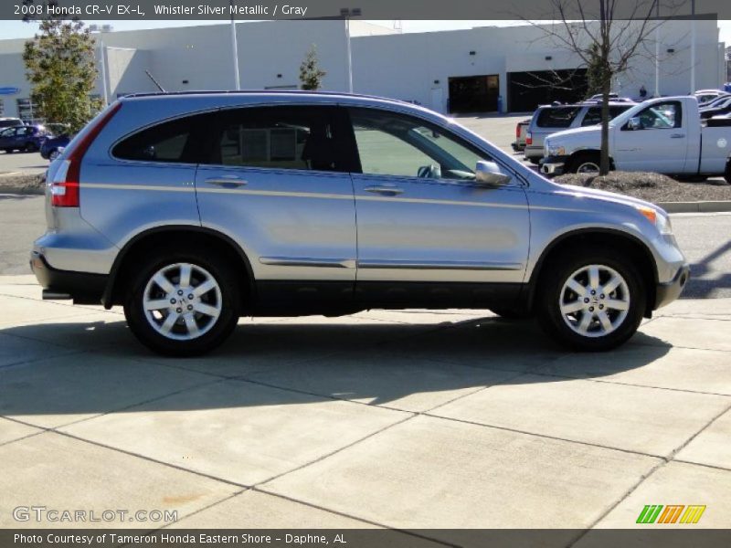 Whistler Silver Metallic / Gray 2008 Honda CR-V EX-L