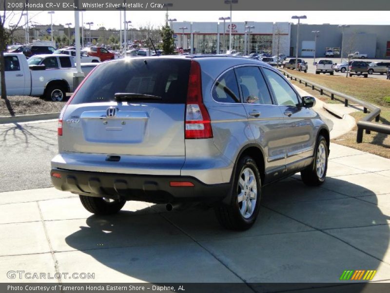 Whistler Silver Metallic / Gray 2008 Honda CR-V EX-L