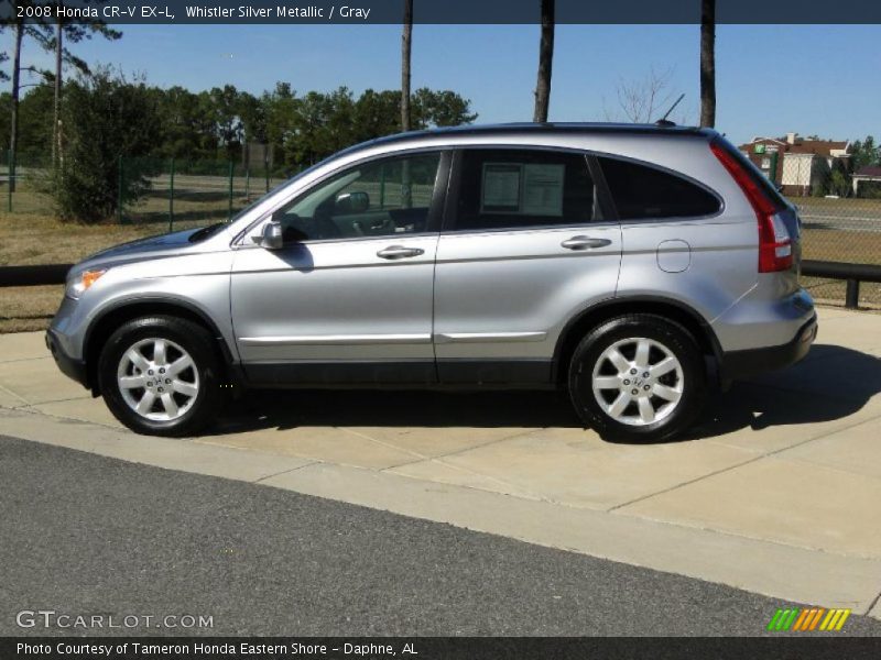 Whistler Silver Metallic / Gray 2008 Honda CR-V EX-L