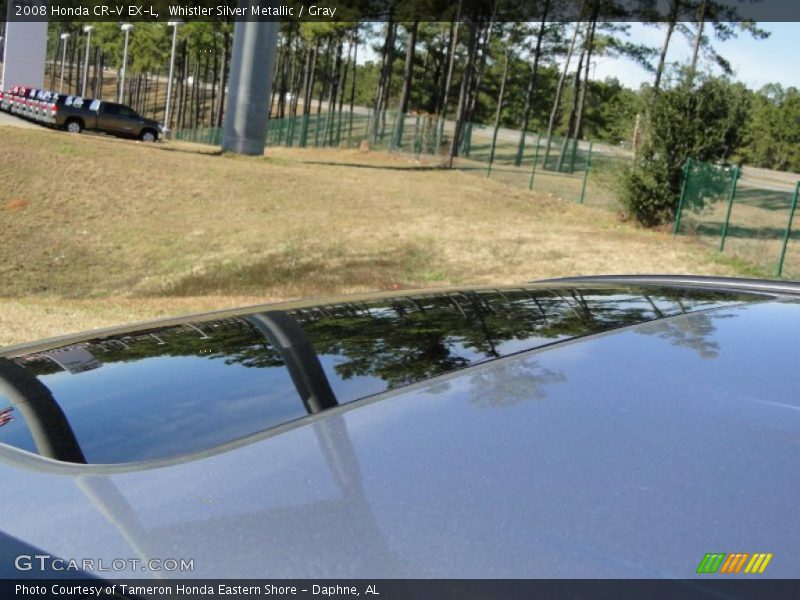 Whistler Silver Metallic / Gray 2008 Honda CR-V EX-L