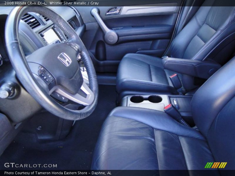 Whistler Silver Metallic / Gray 2008 Honda CR-V EX-L
