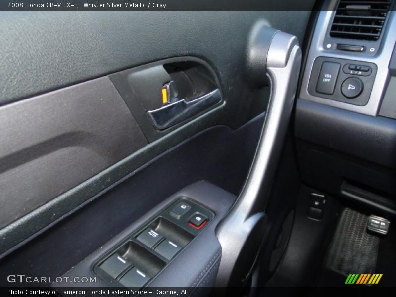 Whistler Silver Metallic / Gray 2008 Honda CR-V EX-L