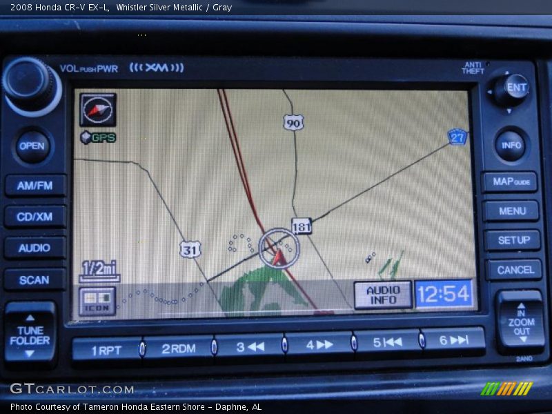 Whistler Silver Metallic / Gray 2008 Honda CR-V EX-L