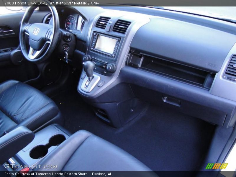 Whistler Silver Metallic / Gray 2008 Honda CR-V EX-L