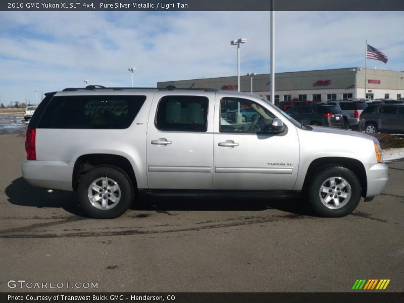 Pure Silver Metallic / Light Tan 2010 GMC Yukon XL SLT 4x4