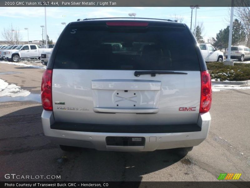 Pure Silver Metallic / Light Tan 2010 GMC Yukon XL SLT 4x4