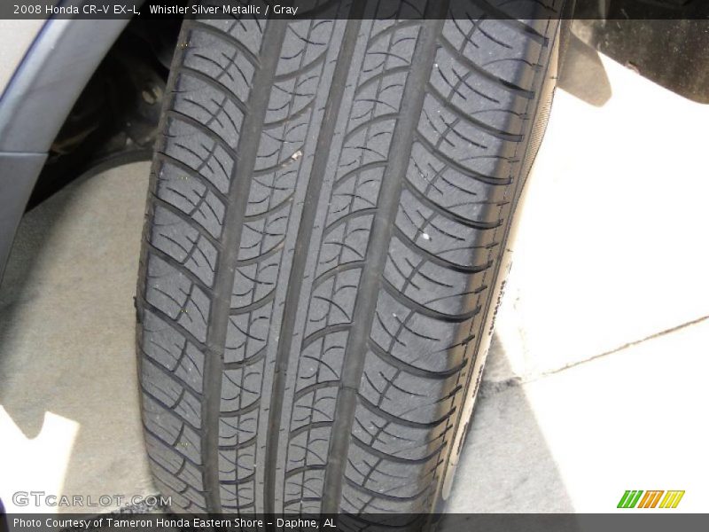 Whistler Silver Metallic / Gray 2008 Honda CR-V EX-L