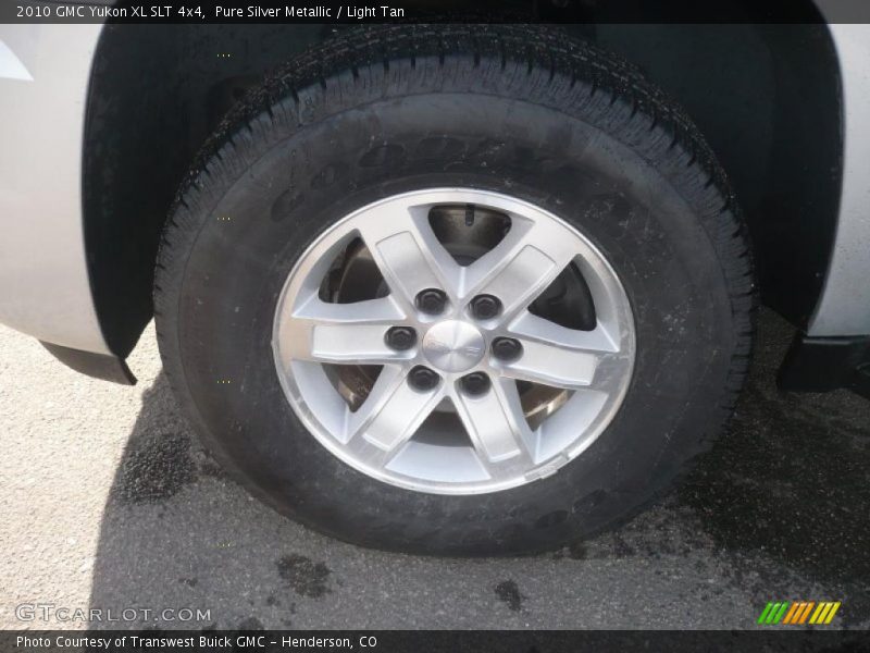 Pure Silver Metallic / Light Tan 2010 GMC Yukon XL SLT 4x4