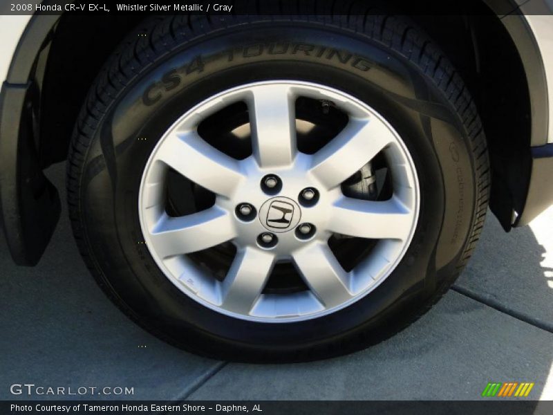 Whistler Silver Metallic / Gray 2008 Honda CR-V EX-L