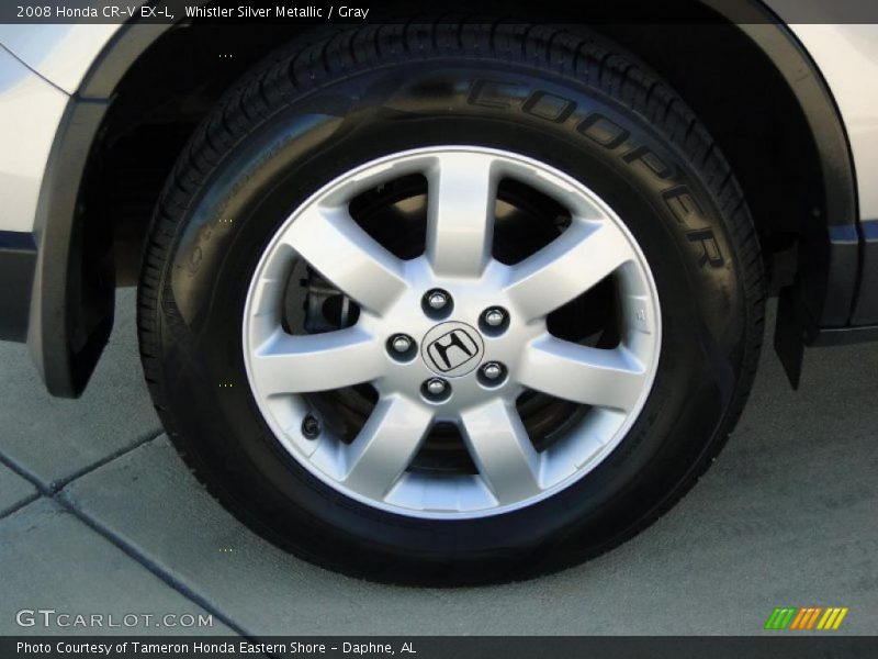 Whistler Silver Metallic / Gray 2008 Honda CR-V EX-L