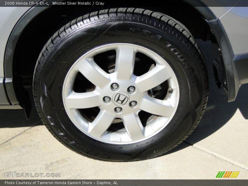Whistler Silver Metallic / Gray 2008 Honda CR-V EX-L