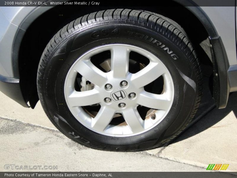 Whistler Silver Metallic / Gray 2008 Honda CR-V EX-L