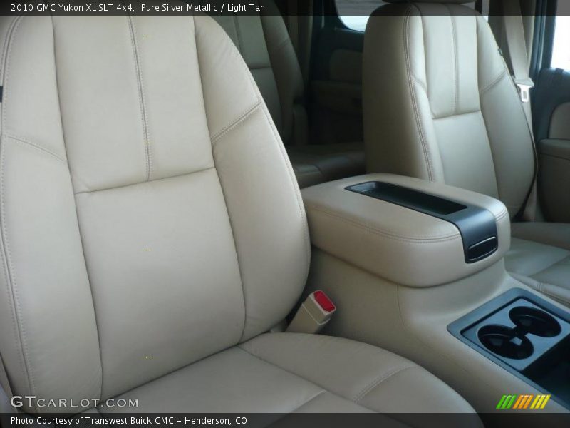 Pure Silver Metallic / Light Tan 2010 GMC Yukon XL SLT 4x4