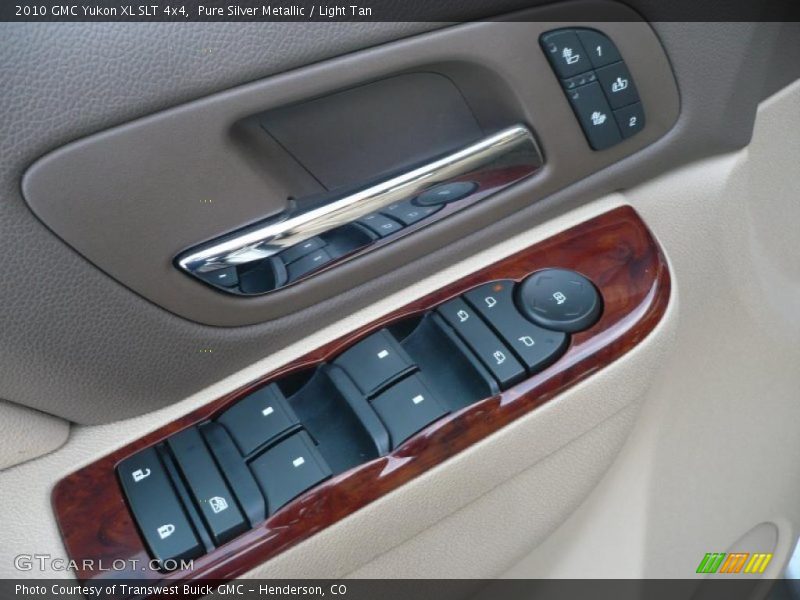 Pure Silver Metallic / Light Tan 2010 GMC Yukon XL SLT 4x4