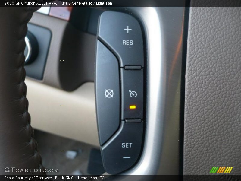 Pure Silver Metallic / Light Tan 2010 GMC Yukon XL SLT 4x4