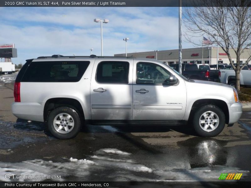 Pure Silver Metallic / Light Titanium 2010 GMC Yukon XL SLT 4x4