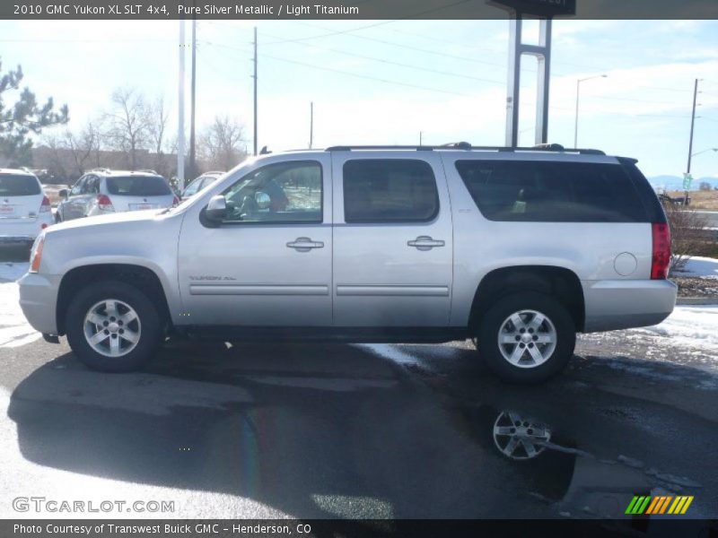 Pure Silver Metallic / Light Titanium 2010 GMC Yukon XL SLT 4x4