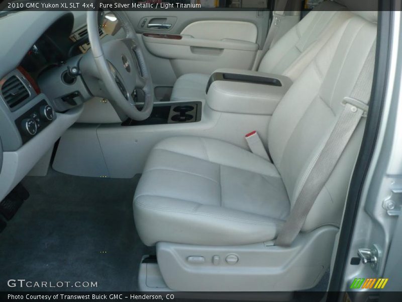Pure Silver Metallic / Light Titanium 2010 GMC Yukon XL SLT 4x4