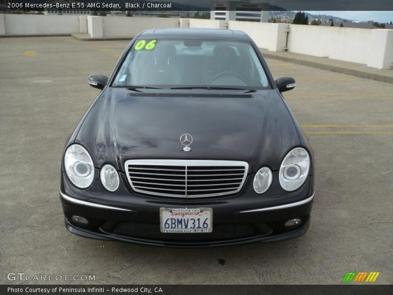 Black / Charcoal 2006 Mercedes-Benz E 55 AMG Sedan